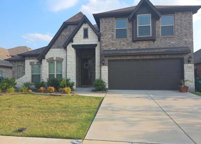 Property at 335 Bluewood Dr, Fate, TX 75087, 4 beds, 3 baths