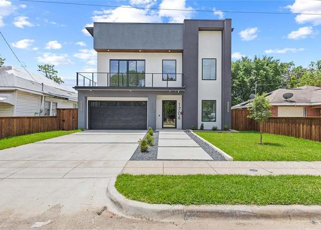 Property at 1706 Homeland St, Dallas, TX 75212, 5 beds, 4 baths
