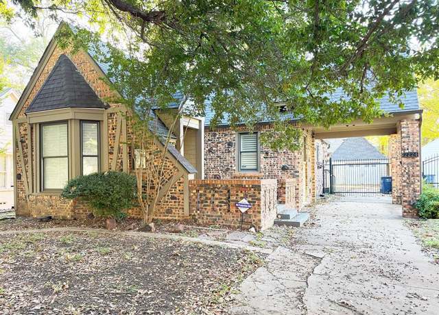 Property at 2224 Carleton Ave, Fort Worth, TX 76107, 2 beds, 1 bath