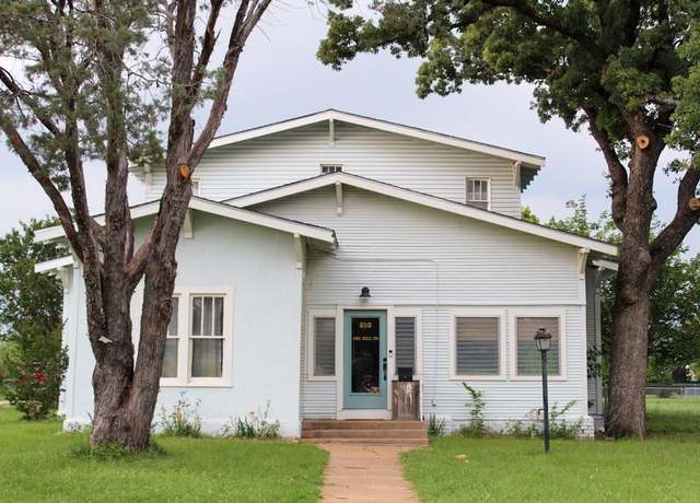 Property at 610 W 6th, Cisco, TX 76437, 5 beds, 2 baths
