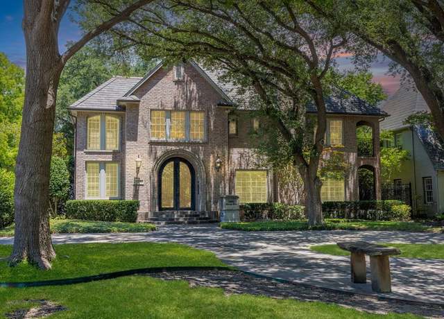 Property at 3324 Beverly Dr, Highland Park, TX 75205, 5 beds, 5 baths