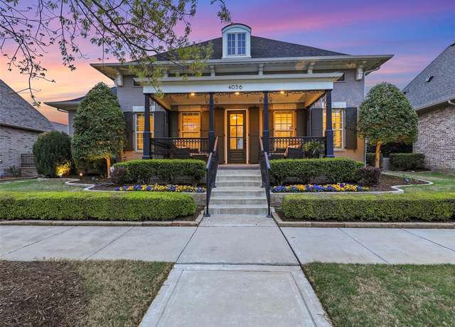 Property at 4056 San Gabriel Ave, Frisco, TX 75033, 3 beds, 3.5 baths