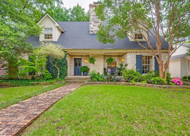 Property at 4417 Bryn Mawr Dr, University Park, TX 75225, 4 beds, 3.5 baths