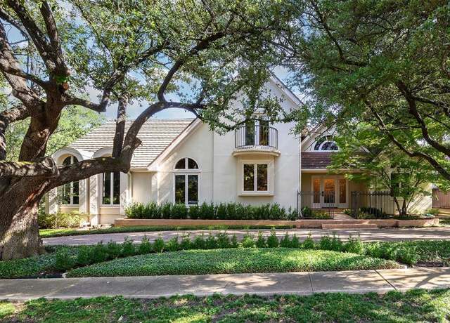 Property at 3918 Normandy Ave, Highland Park, TX 75205, 4 beds, 5.5 baths