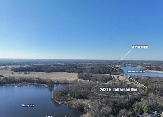 Property at 2431 N Jefferson, Mount Pleasant, TX 75455, 4 beds, 2 baths