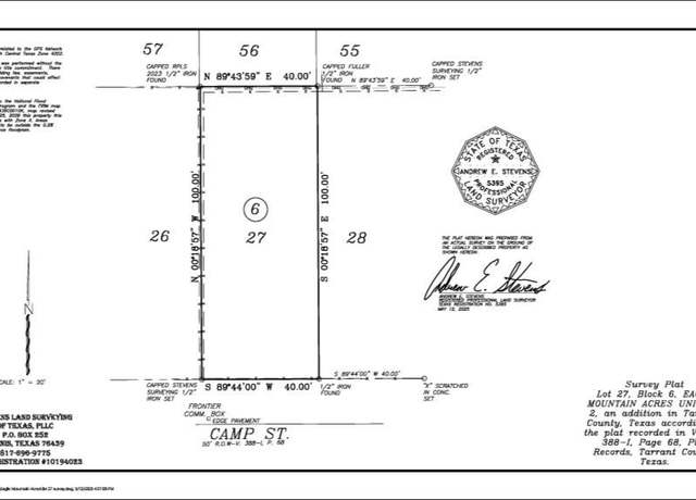 Property at 7036 Camp St, Azle, TX 76020