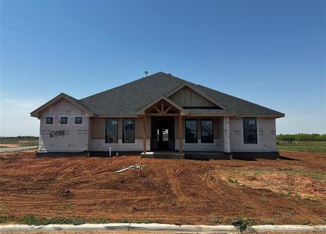 Property at 6438 Windmill Grass Ln, Abilene, TX 79606, 4 beds, 2.5 baths