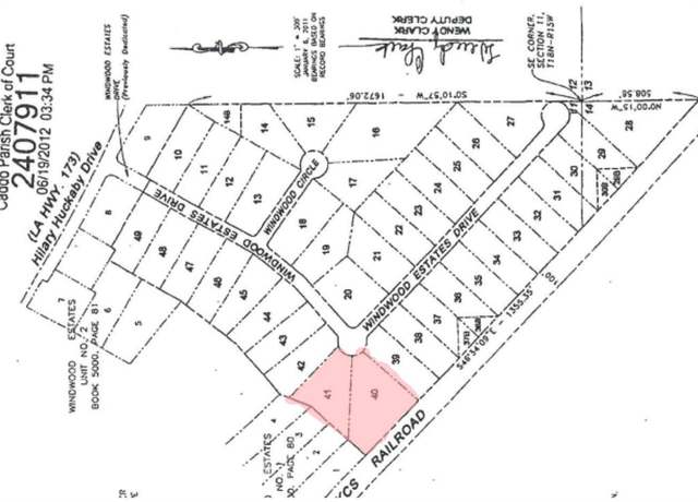 Property at Lot 41 Windwood Estates Dr, Shreveport, LA 71107