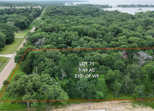 Property at 122 Oakmont Dr, Mabank, TX 75147