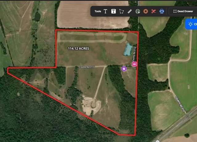Property at 218 CR 2115, Klondike, TX 75432