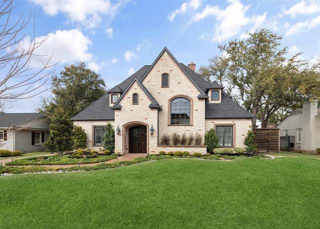 Property at 6411 Orchid Ln, Dallas, TX 75230, 5 beds, 5.5 baths