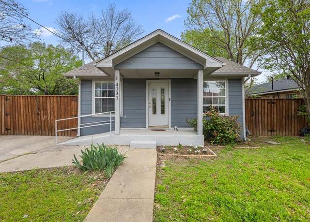 Property at 4131 Odessa St, Dallas, TX 75212, 4 beds, 2 baths