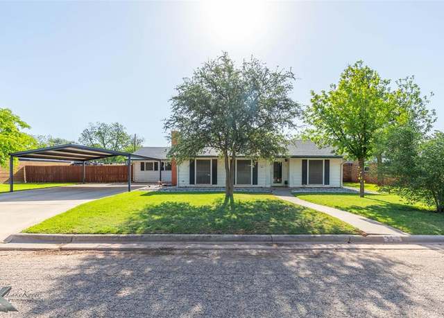 Property at 341 Moore Dr, Abilene, TX 79605, 3 beds, 2 baths