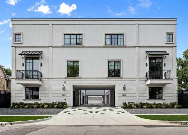 Property at 3939 Hawthorne #103, Dallas, TX 75219, 3 beds, 4 baths