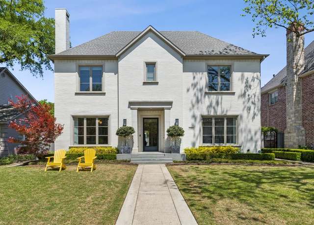 Property at 4116 Stanford Ave, University Park, TX 75225, 5 beds, 6 baths