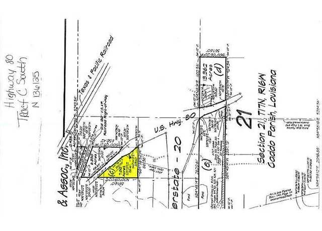 Property at 0 Highway 80 Unit TRACT C, Greenwood, LA 71033