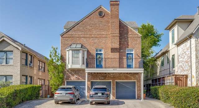 Property at 4111 Herschel Ave #4, Dallas, TX 75219, 1 bed, 1.5 baths