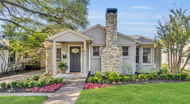 Photo of 6034 Monticello Ave, Dallas, TX 75206