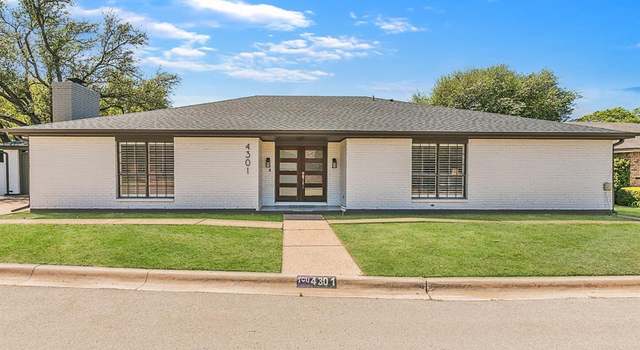 Photo of 4301 Hartwood Cir, Fort Worth, TX 76109