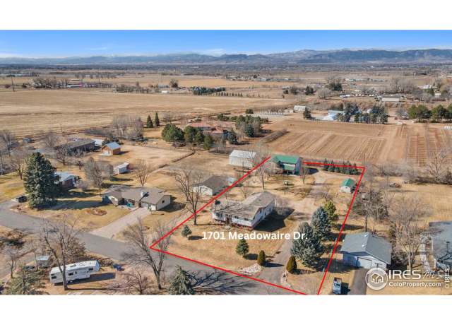 Property at 1701 Meadowaire Dr, Fort Collins, CO 80525, 4 beds, 3 baths