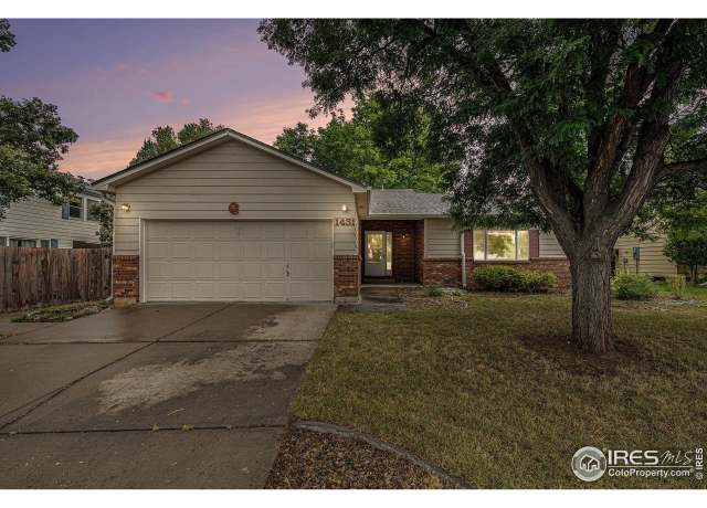 Property at 1431 Clementine Ct, Fort Collins, CO 80526, 3 beds