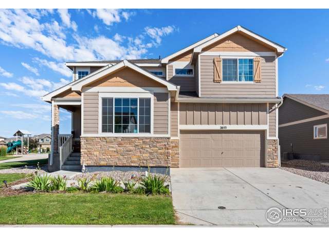 Property at 2653 Emerald St, Loveland, CO 80537, 4 beds, 2.5 baths