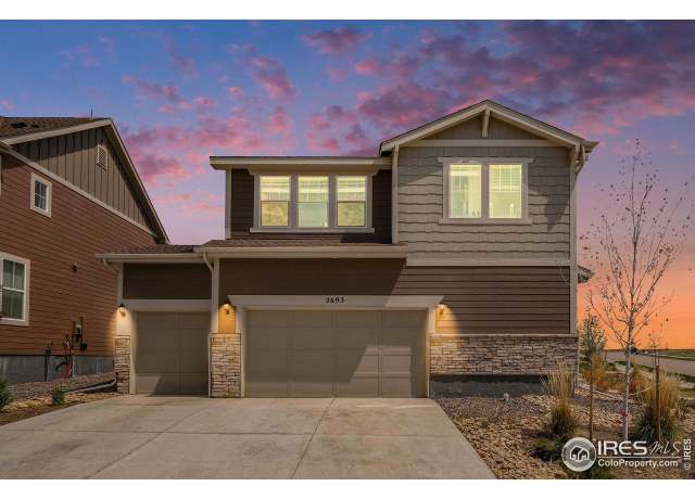 Property at 2693 Silverheels Dr, Loveland, CO 80538, 3 beds, 2.5 baths