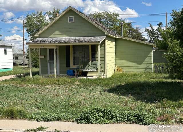 Property at 413 W 3rd St, Julesburg, CO 80737, 2 beds, 1 bath