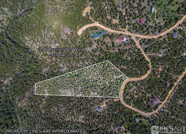 Property at 398 Overland Dr, Ward, CO 80481
