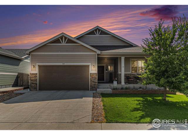 Property at 843 Settlers Dr, Milliken, CO 80543, 4 beds, 3 baths