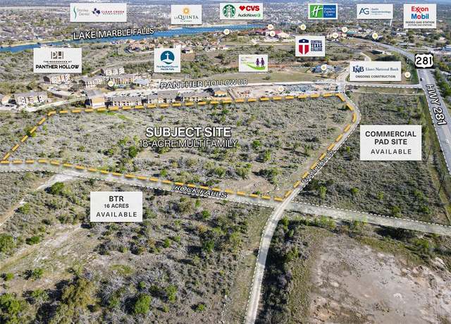 Property at 0 Corazon Dr, Marble Falls, TX 78654