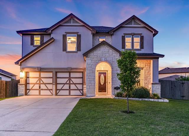 Property at 13732 Andrew Johnson St, Manor, TX 78653, 3 beds, 2.5 baths