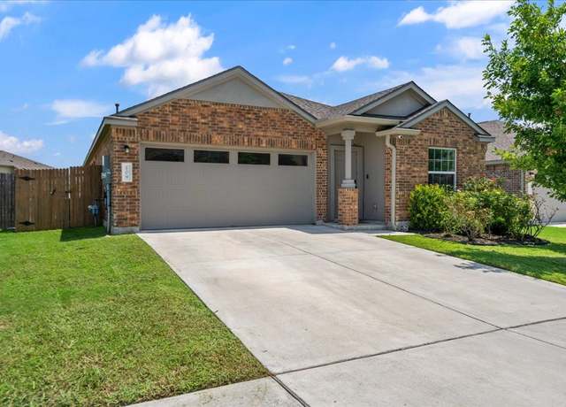 Property at 109 Concho Brook Bnd, Georgetown, TX 78626, 4 beds, 3 baths