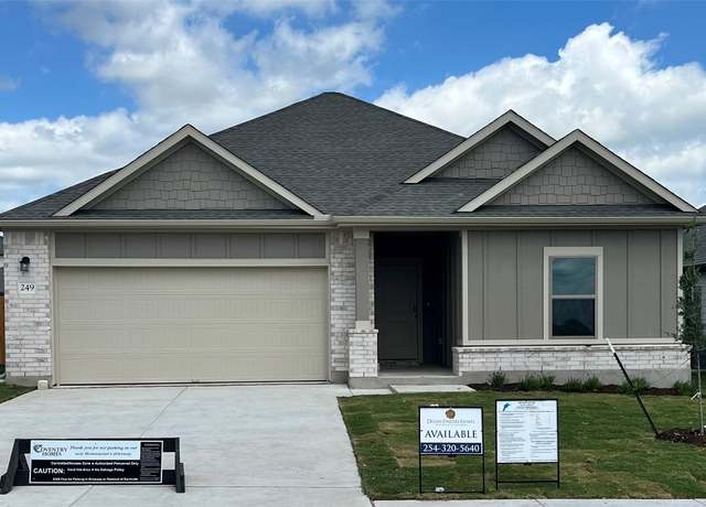 Property at 249 Little Green Trl, Jarrell, TX 76537, 3 beds, 2 baths