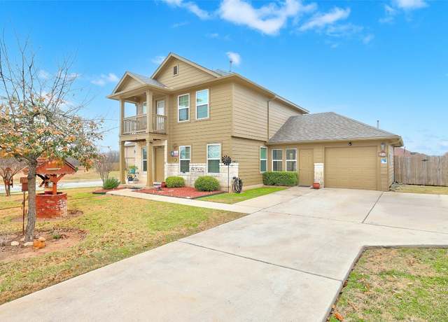 Property at 218 Cloud Rd, Hutto, TX 78634, 3 beds, 2.5 baths