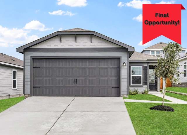 Property at 105 Morrison Dr, Jarrell, TX 76537, 3 beds, 2 baths