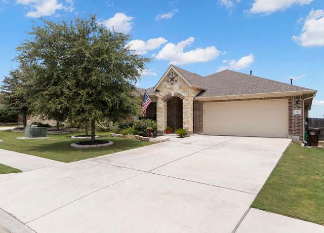 Property at 521 Kirkhill St, Hutto, TX 78634, 4 beds, 2 baths