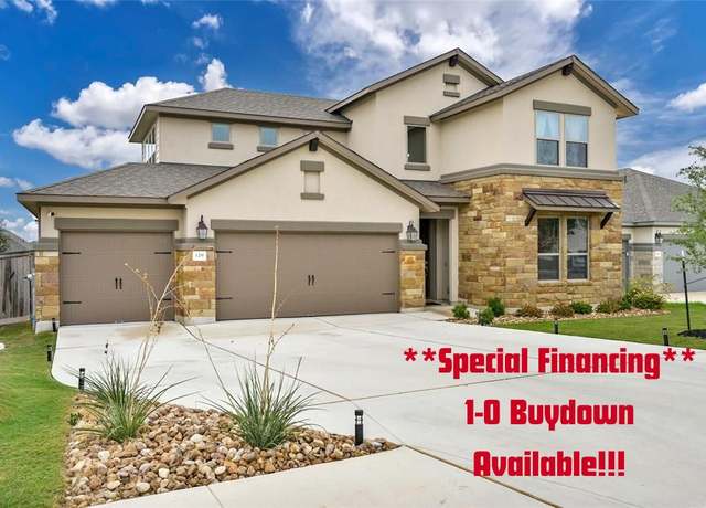 Property at 129 Scenic Hills Cir, Georgetown, TX 78628, 5 beds, 3 baths