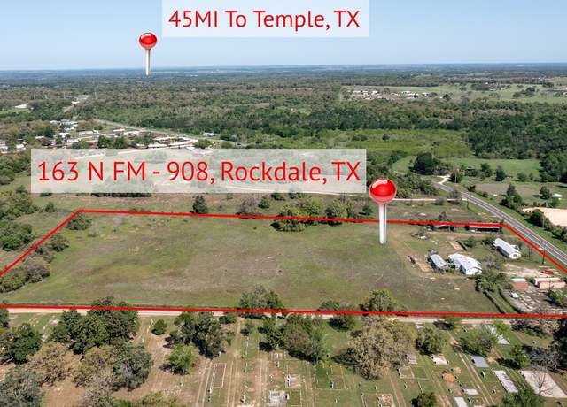 Property at 163 N Fm 908, Rockdale, TX 76567