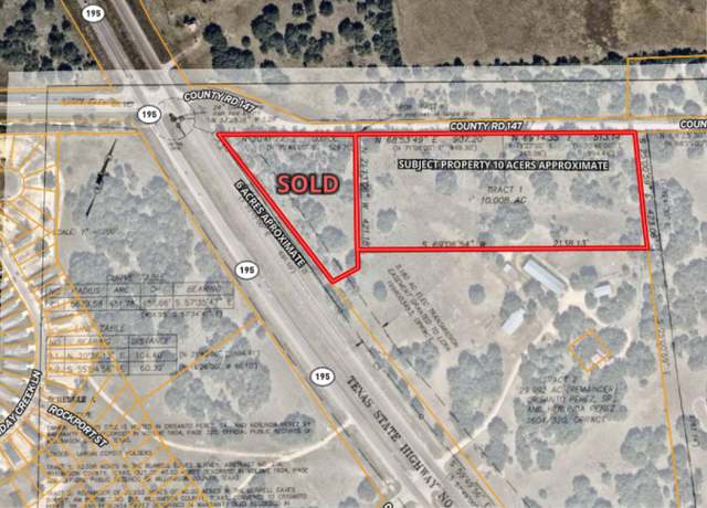 Property at 371-561 County Road 147, Georgetown, TX 78633