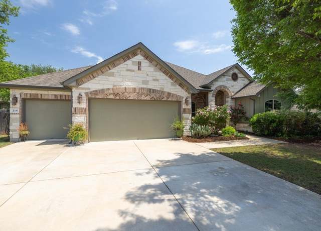 Property at 218 Escarpment Way, Cedar Park, TX 78613, 4 beds, 3 baths