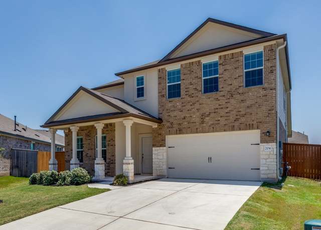 Property at 204 Magione St, Hutto, TX 78634, 4 beds, 2.5 baths