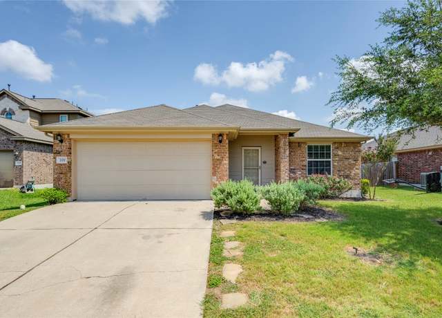 Property at 109 Mollie Dr, Hutto, TX 78634, 3 beds, 2 baths