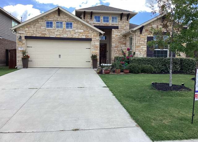 Property at 352 Vista Portola Loop, Liberty Hill, TX 78642, 3 beds, 2 baths