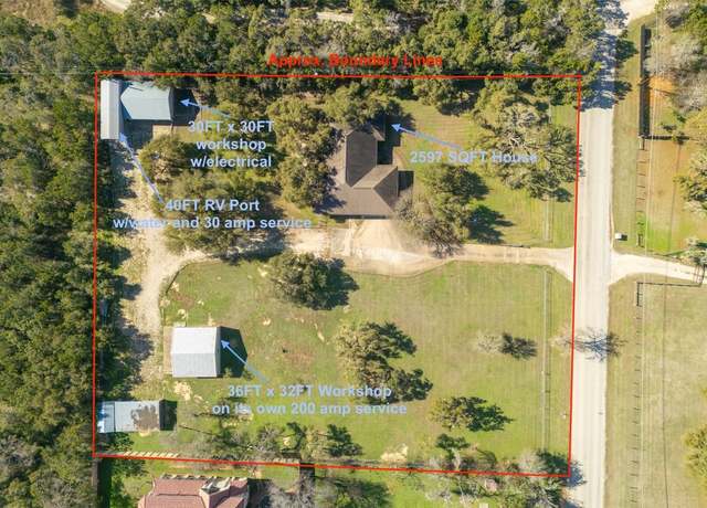Property at 541 Elliott Ranch Rd, Buda, TX 78610, 4 beds, 2 baths
