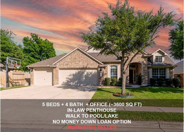 Property at 2941 Magellan Way, Round Rock, TX 78665, 5 beds, 4 baths