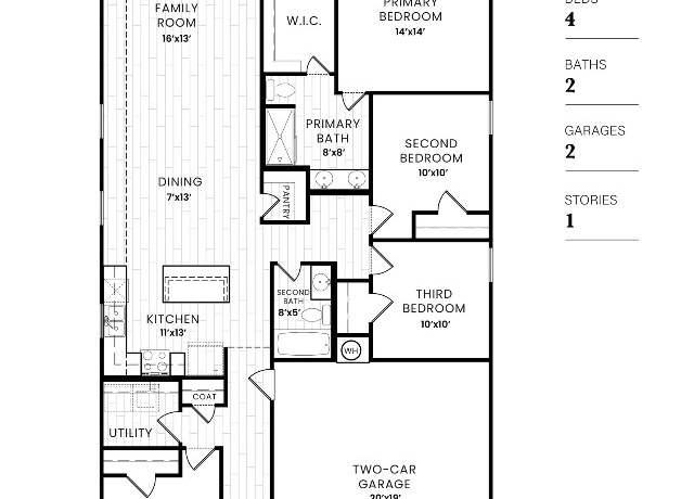 Property at 3004 Titus Ct, Temple, TX 76501, 4 beds, 2 baths