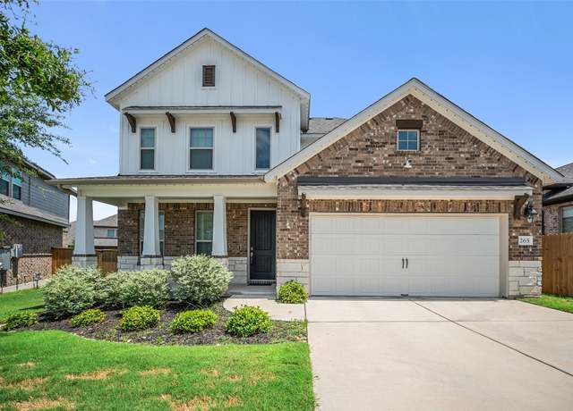 Property at 265 Fawn River Run, Kyle, TX 78640, 4 beds, 2.5 baths