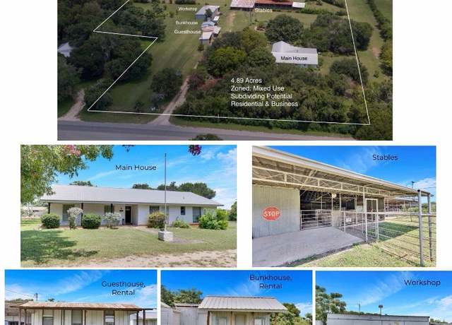Property at 18700 San Marcos Hwy, Martindale, TX 78655, 5 beds, 4.5 baths