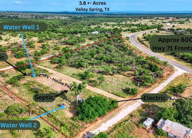 Property at 000 Hwy 71 Hwy, Valley Spring, TX 76885